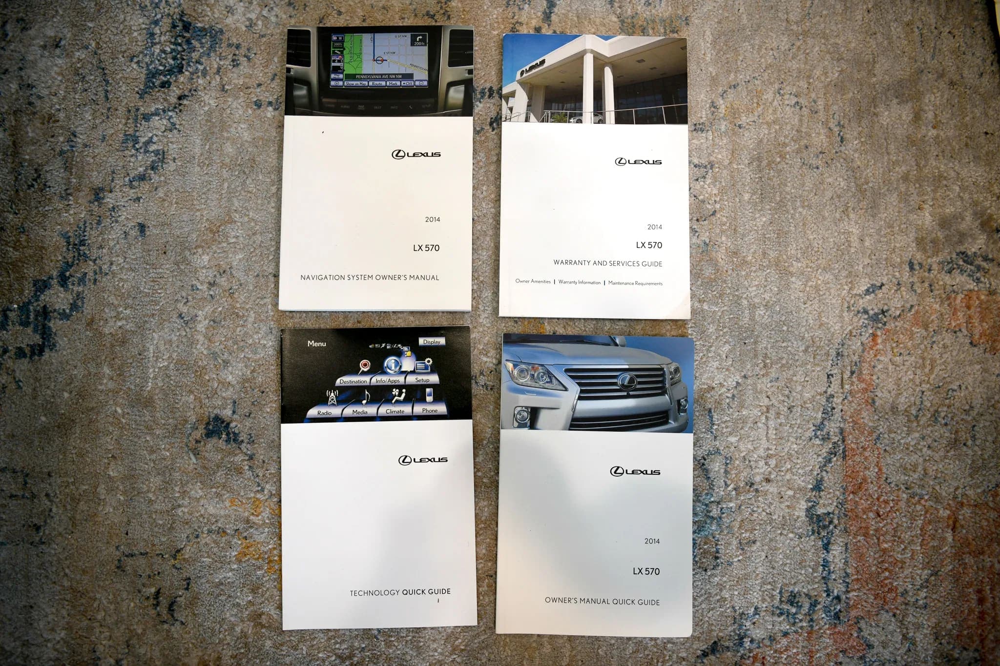 2014 Lexus LX570, view