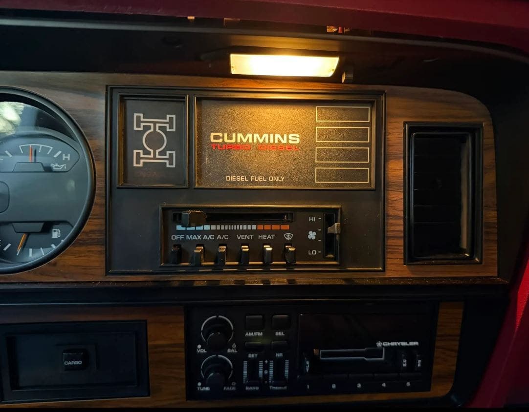 1993 Dodge Ram W250 LE Club Cab Cummins 4×4 5-Speed, view