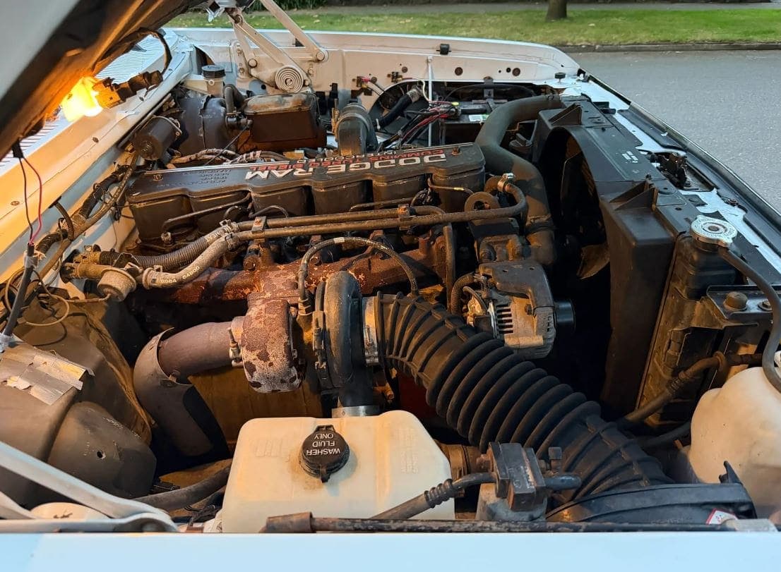 1993 Dodge Ram W250 LE Club Cab Cummins 4×4 5-Speed, view