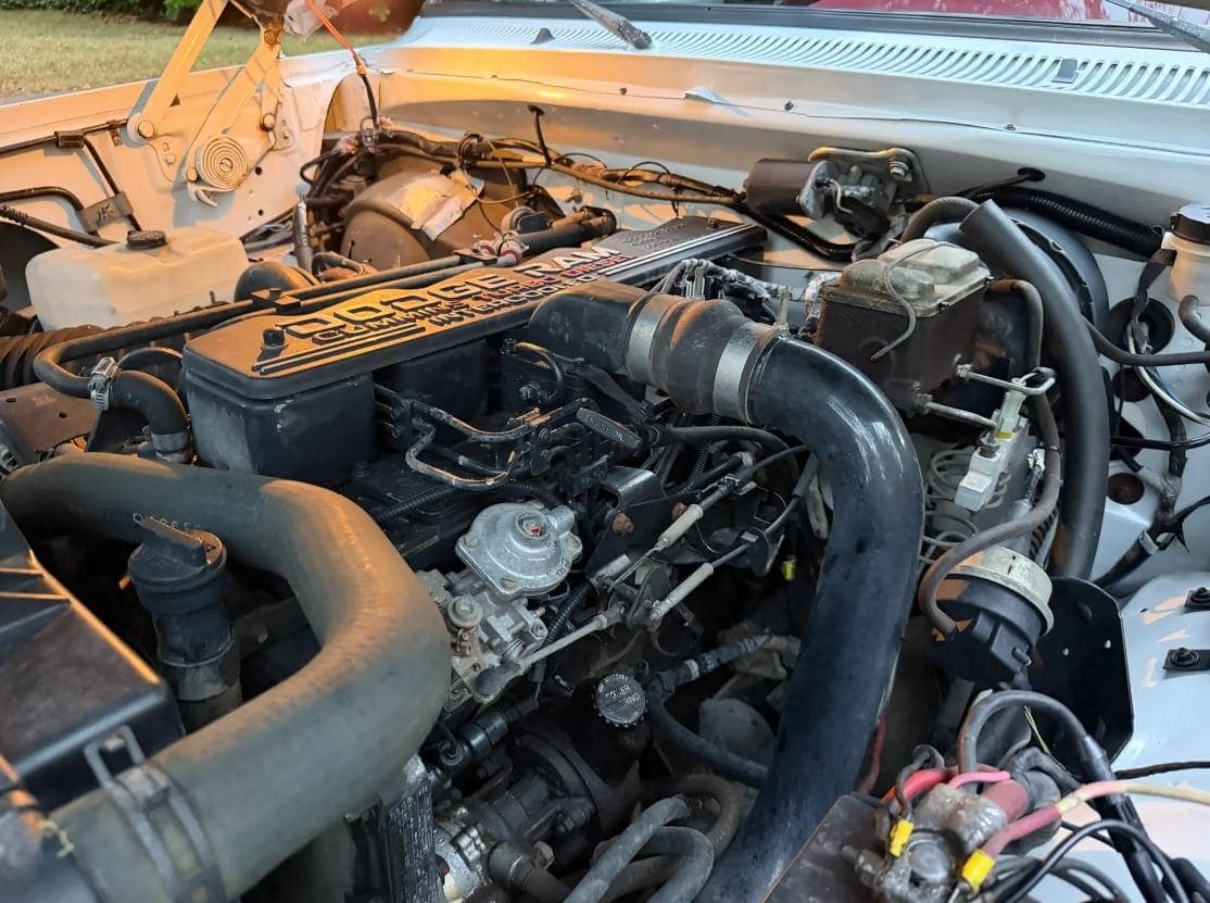1993 Dodge Ram W250 LE Club Cab Cummins 4×4 5-Speed, view