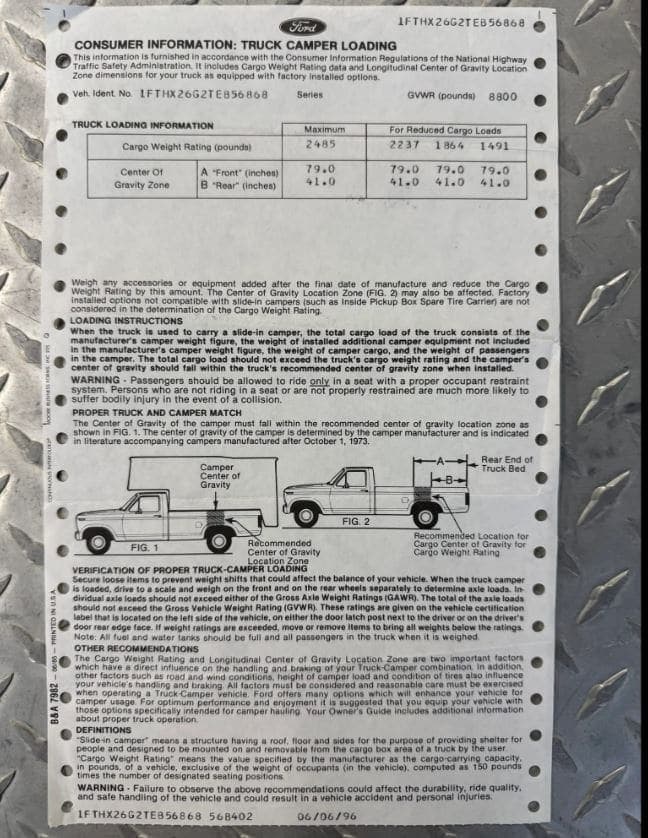 1996 Ford F-250 XLT SuperCab 7.5L 4×4 5-Speed, view