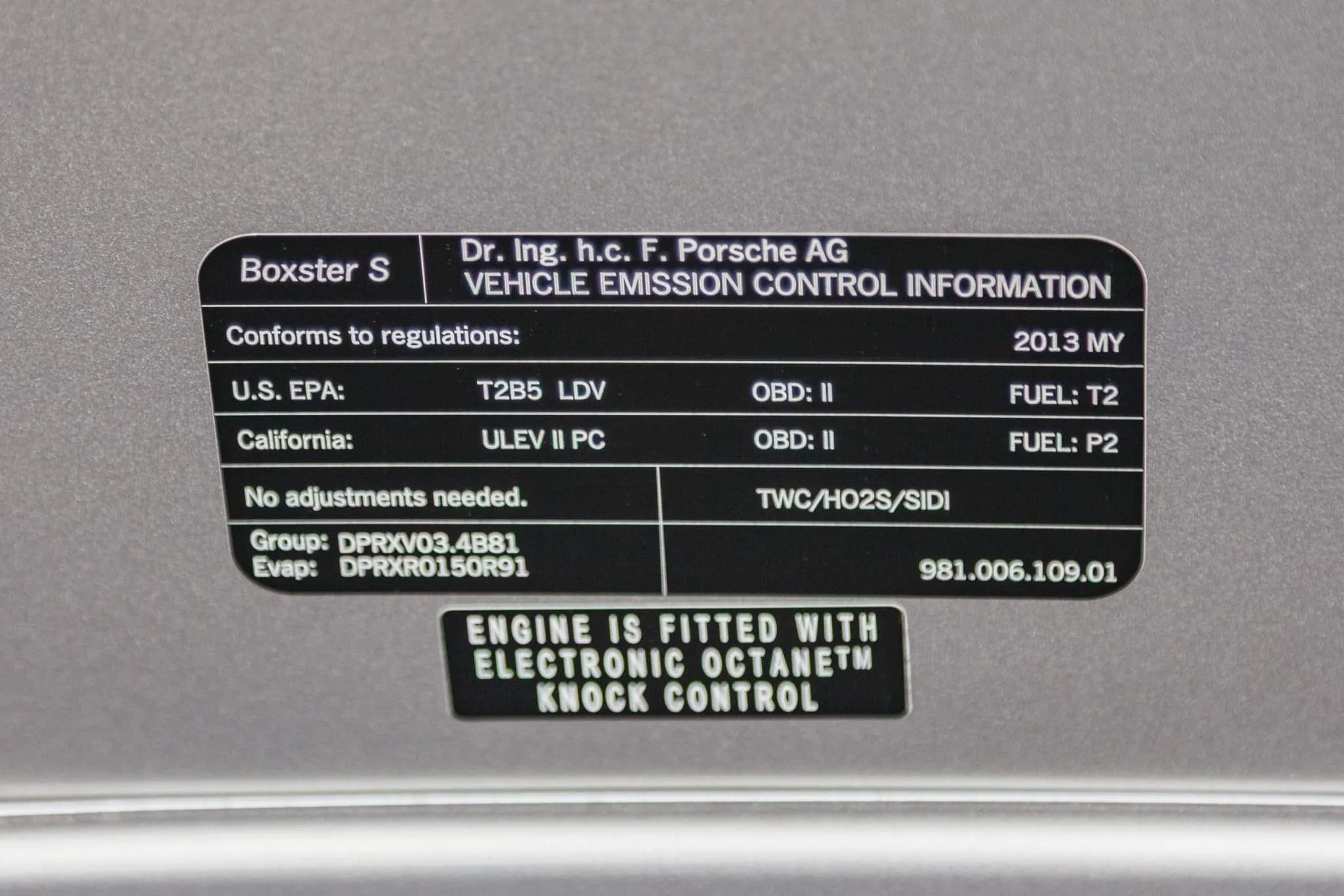 2013 Porsche Boxster S 39k-Mile LONG OWNED, view
