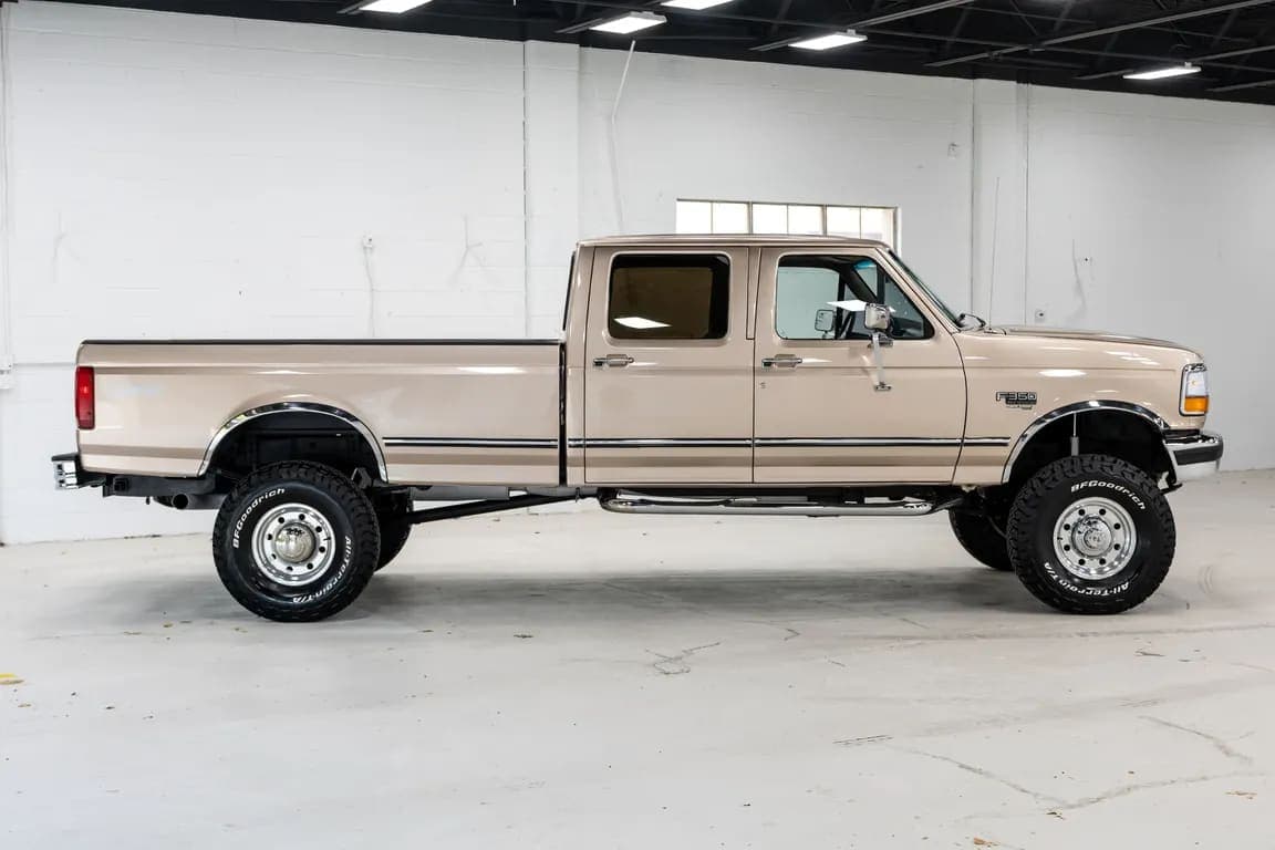 1997 FORD F350 CREW CAB XLT LONG BED, view