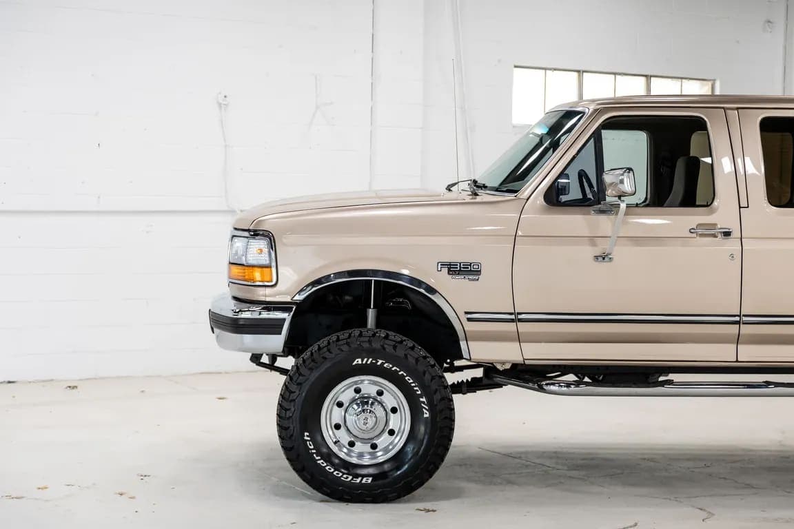 1997 FORD F350 CREW CAB XLT LONG BED, view