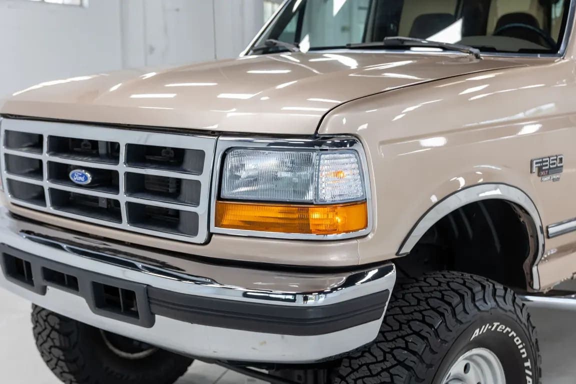 1997 FORD F350 CREW CAB XLT LONG BED, view