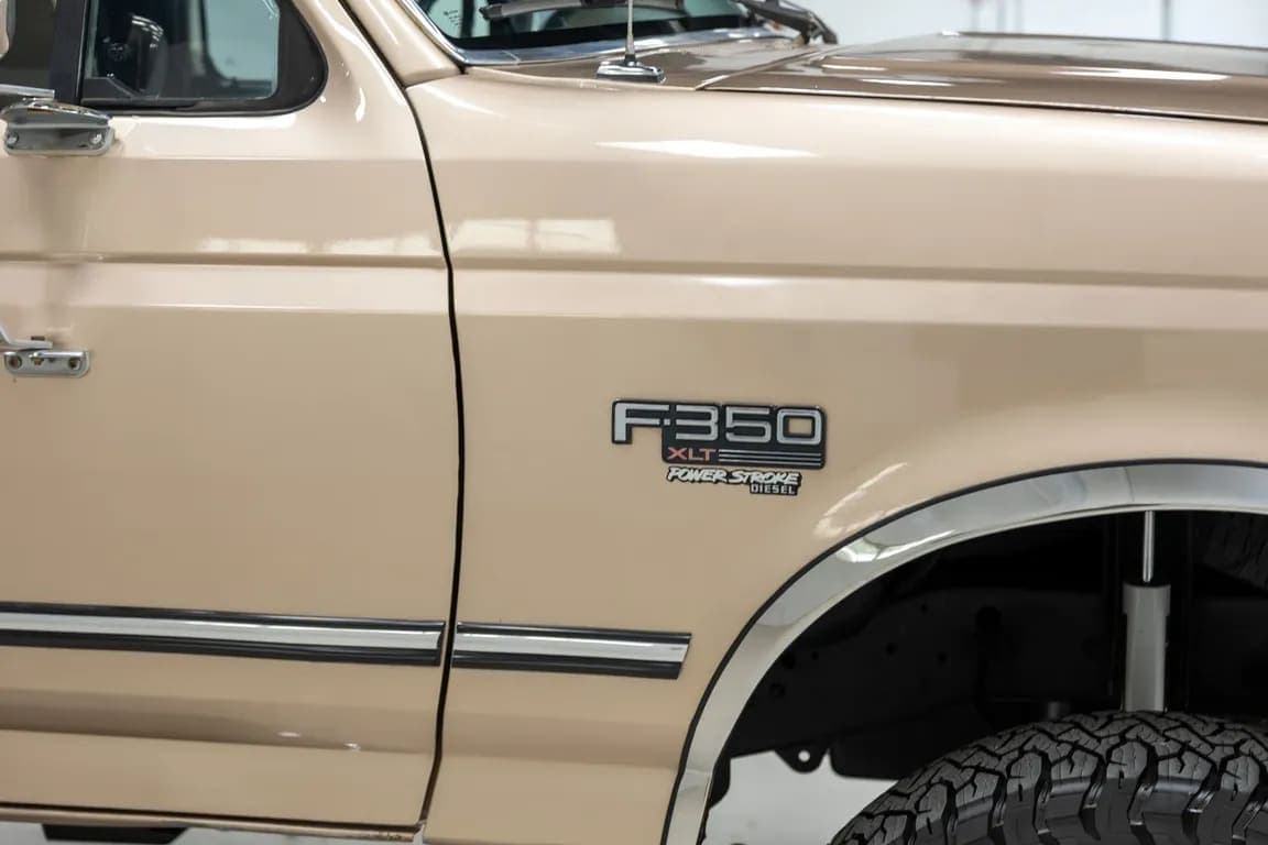 1997 FORD F350 CREW CAB XLT LONG BED, view
