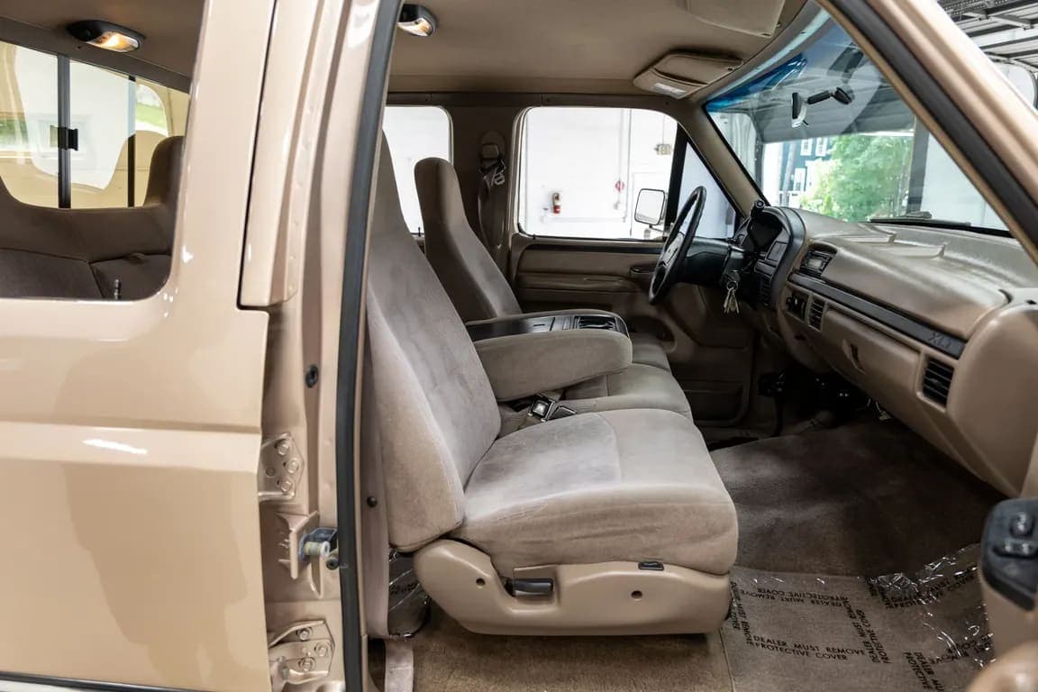 1997 FORD F350 CREW CAB XLT LONG BED, view