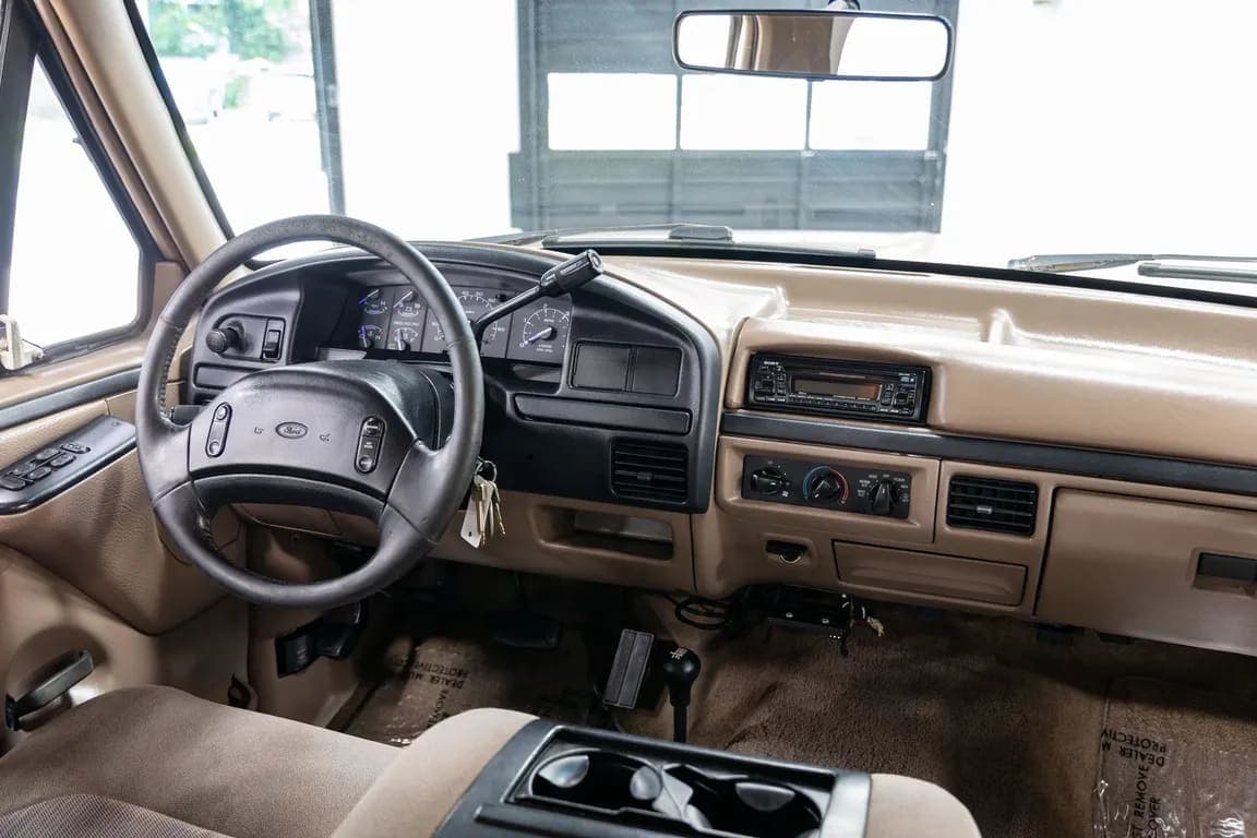 1997 FORD F350 CREW CAB XLT LONG BED, view