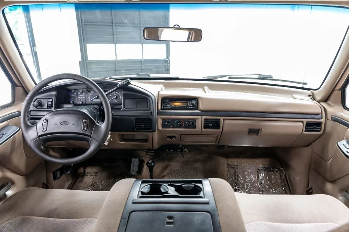 1997 FORD F350 CREW CAB XLT LONG BED, view