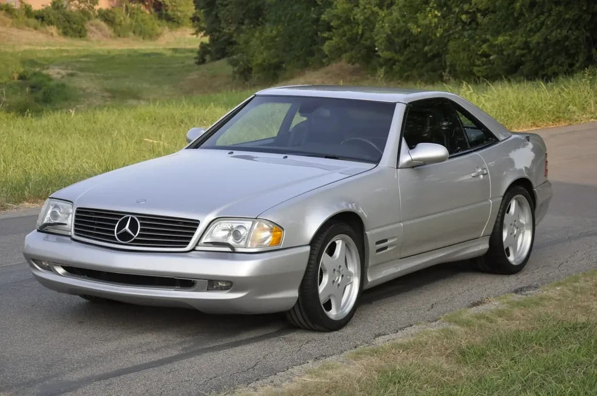 2001 Mercedes-Benz SL500, view