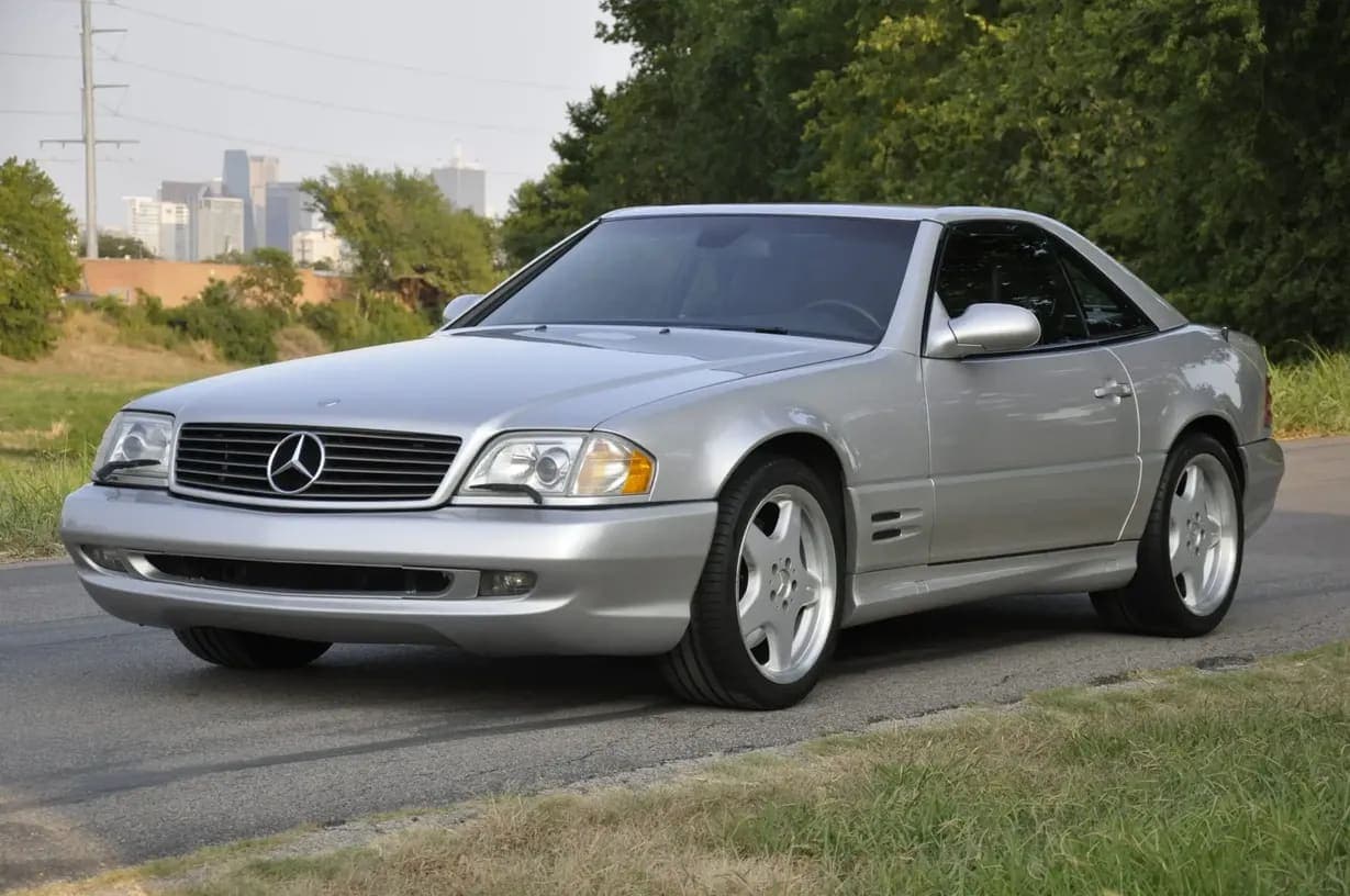 2001 Mercedes-Benz SL500, view