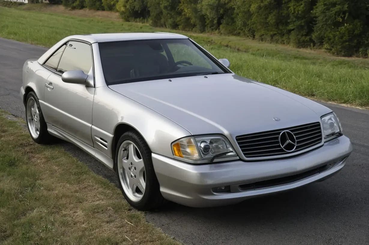 2001 Mercedes-Benz SL500, view
