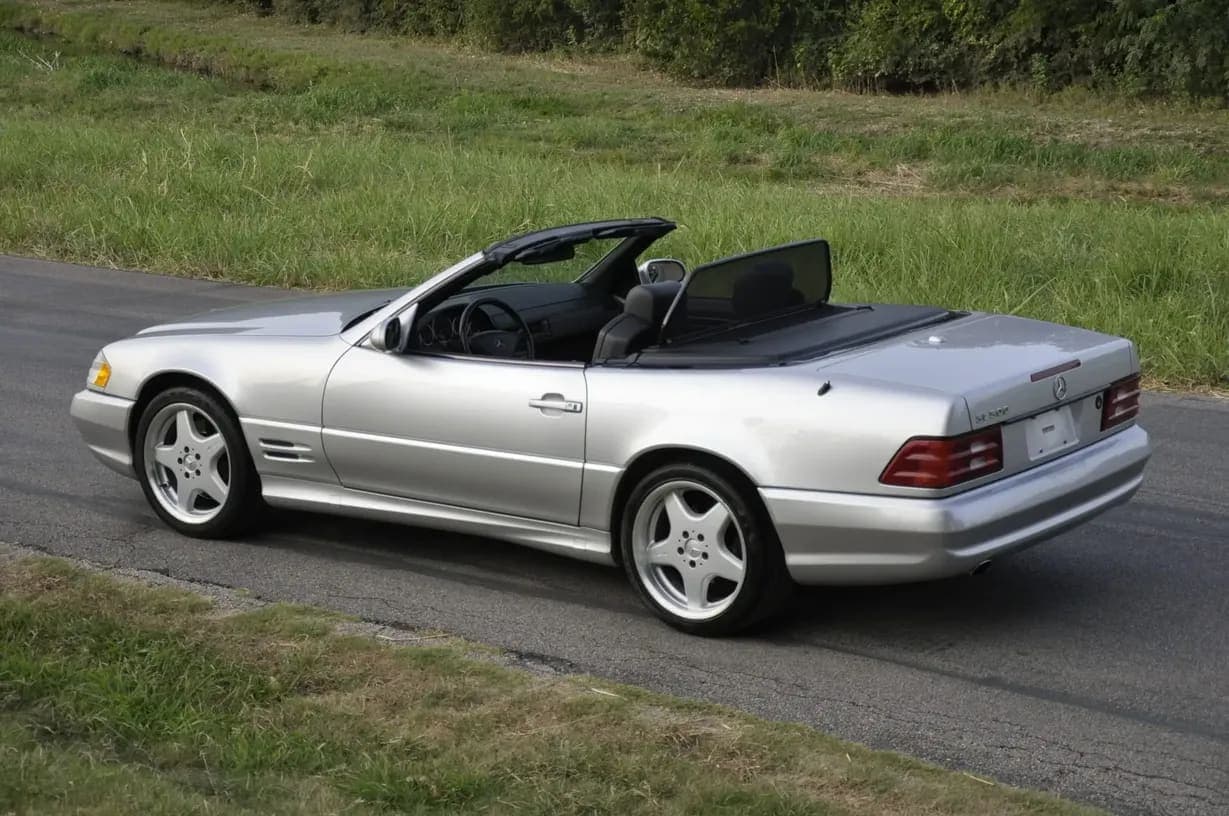 2001 Mercedes-Benz SL500, view
