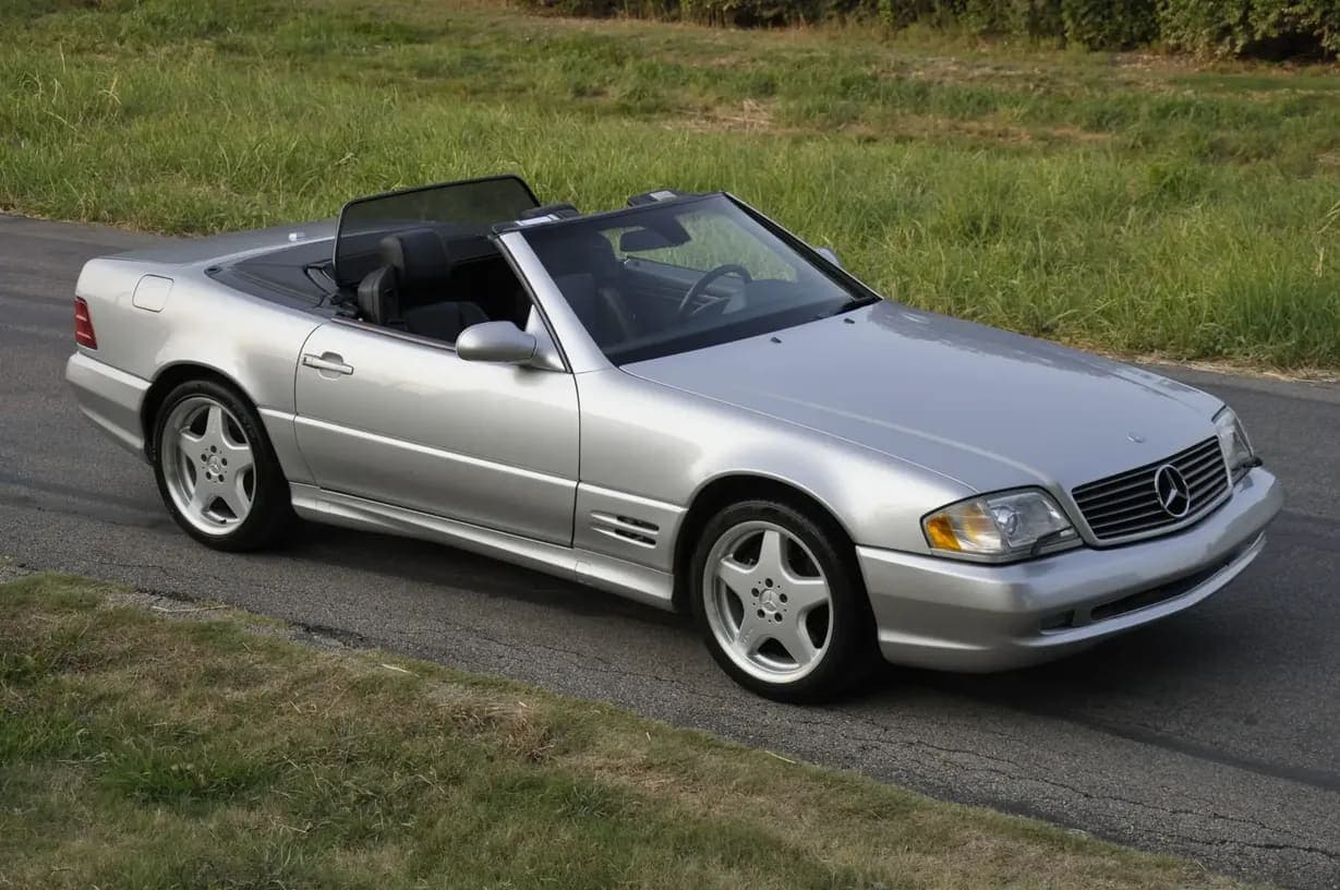 2001 Mercedes-Benz SL500, view