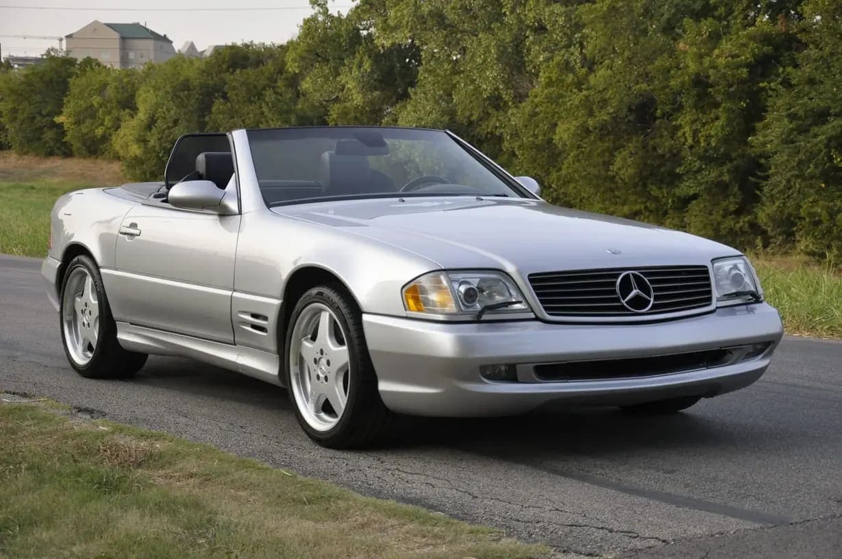 2001 Mercedes-Benz SL500, view