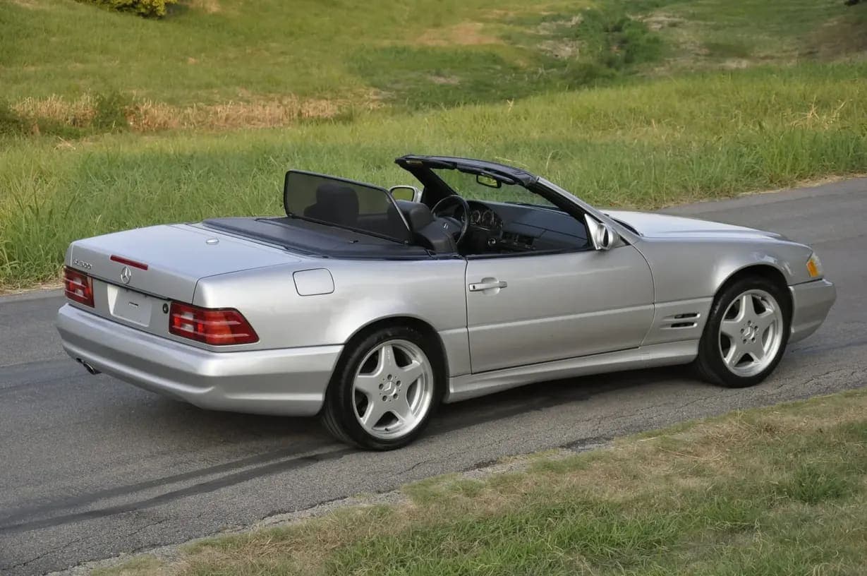 2001 Mercedes-Benz SL500, view