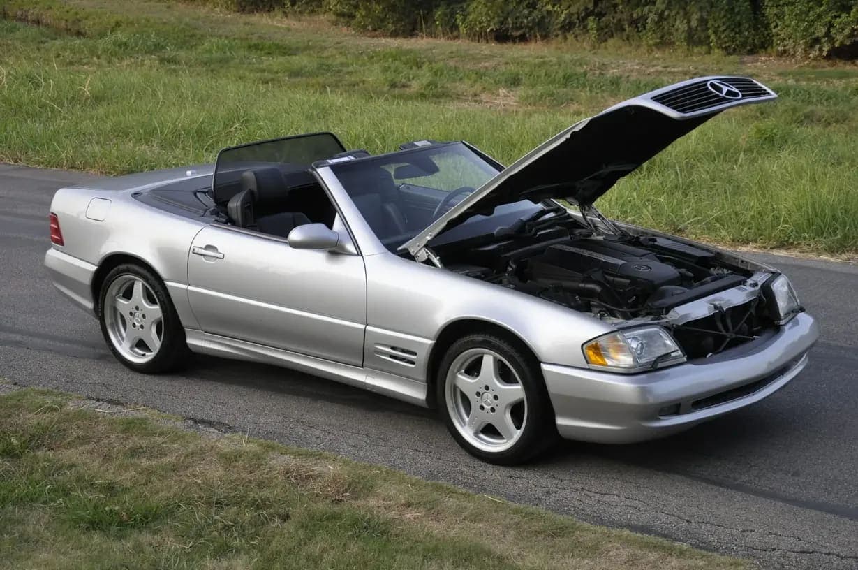 2001 Mercedes-Benz SL500, view