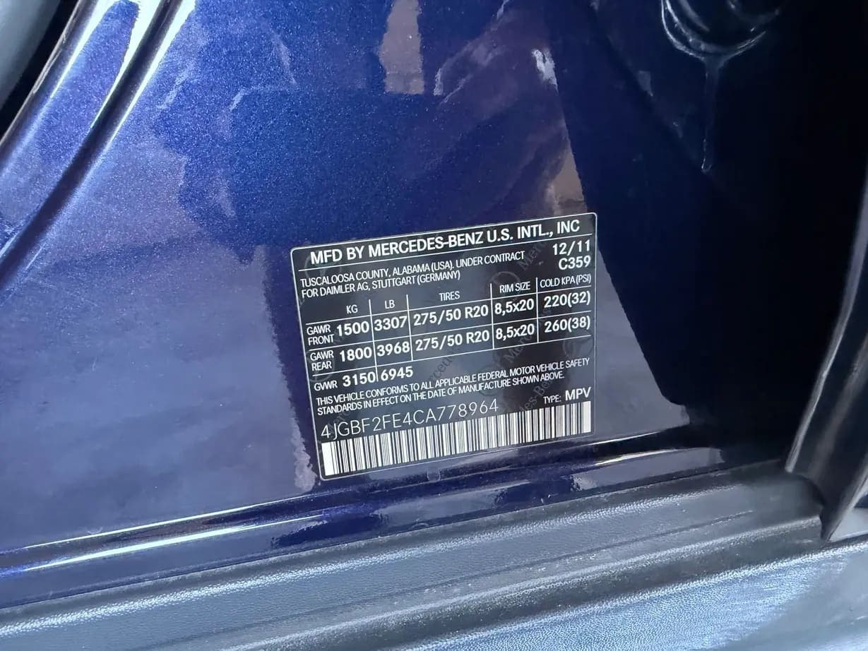 2012 Mercedes-Benz GL350 BlueTEC 4MATIC, view