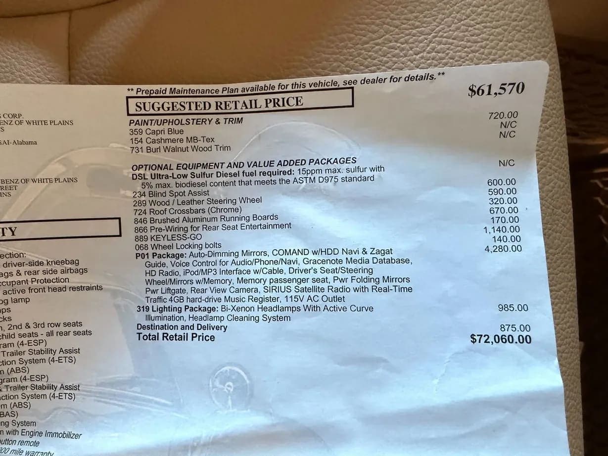 2012 Mercedes-Benz GL350 BlueTEC 4MATIC, view