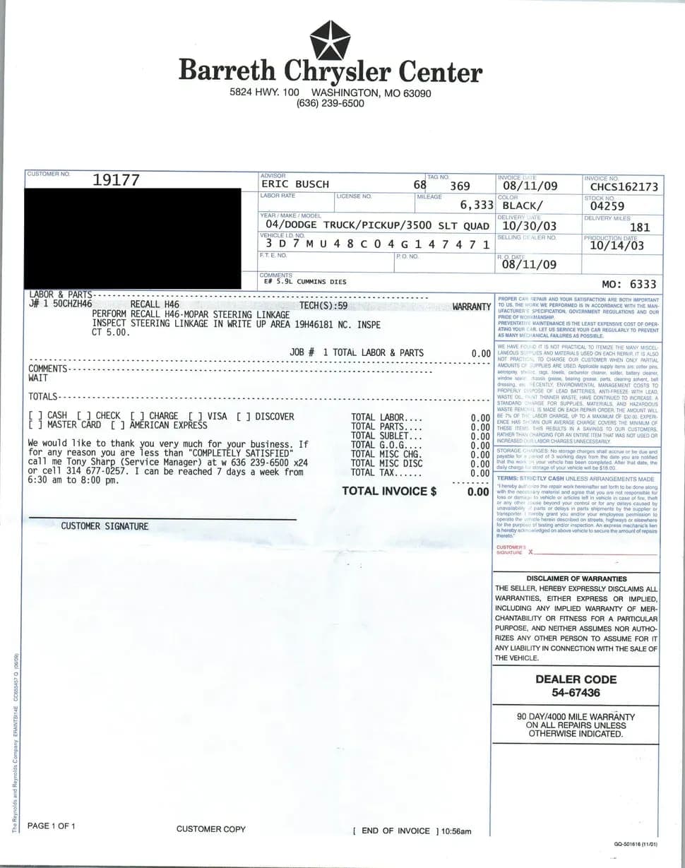 2004 Dodge Ram 3500 Laramie Quad Cab Dually, view