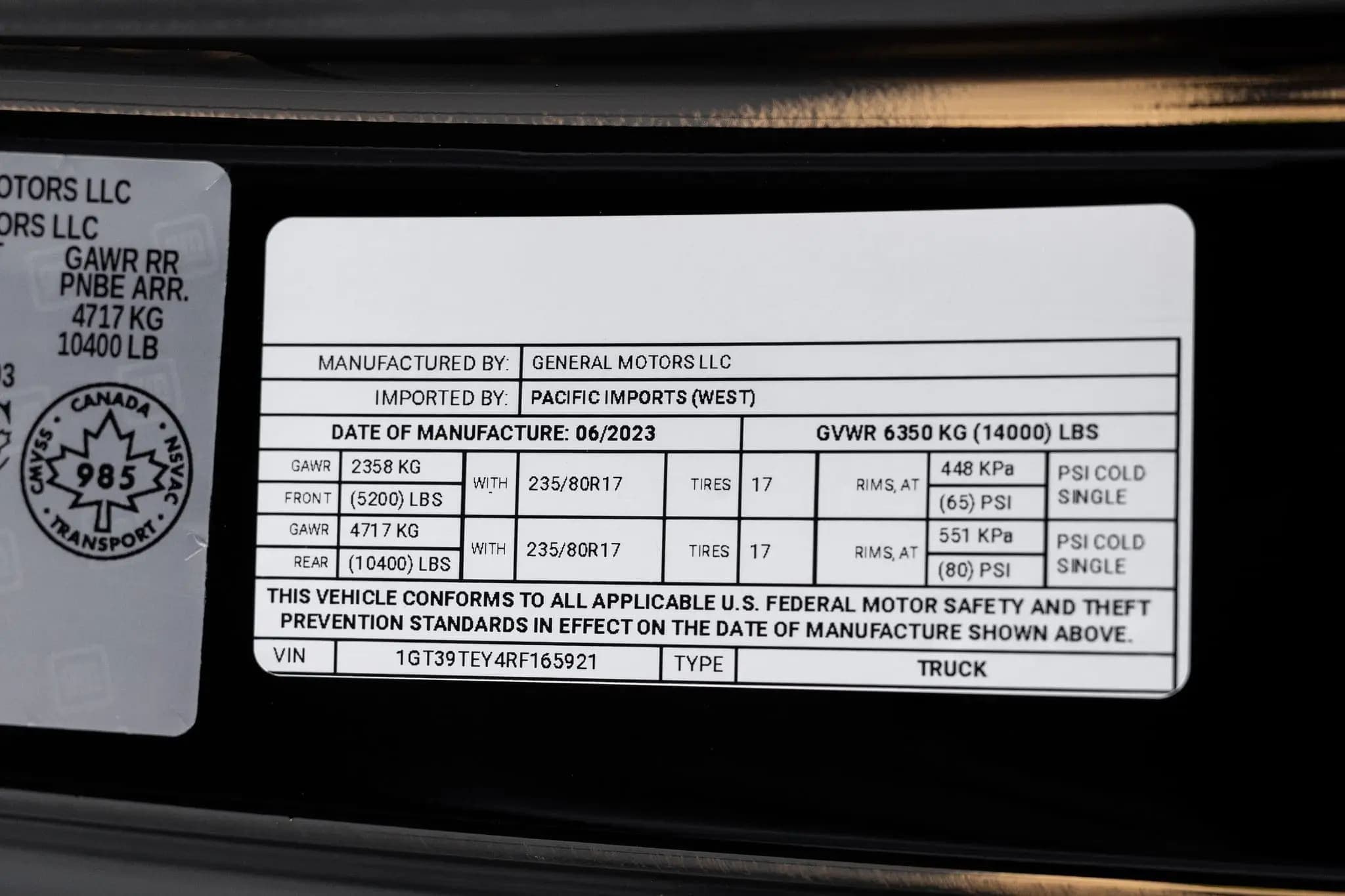 2024 GMC Sierra 3500HD SLE Duramax Dually 4×4, view
